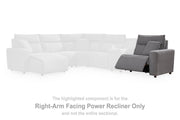 Modmax Reclining Sectional with Audio Consoles - Sims Furniture