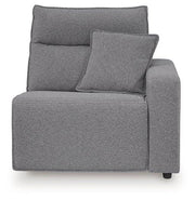 Modmax Reclining Sectional with Audio Console - Sims Furniture