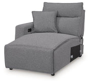 Modmax Power Reclining Sectional with Chaise - Sims Furniture