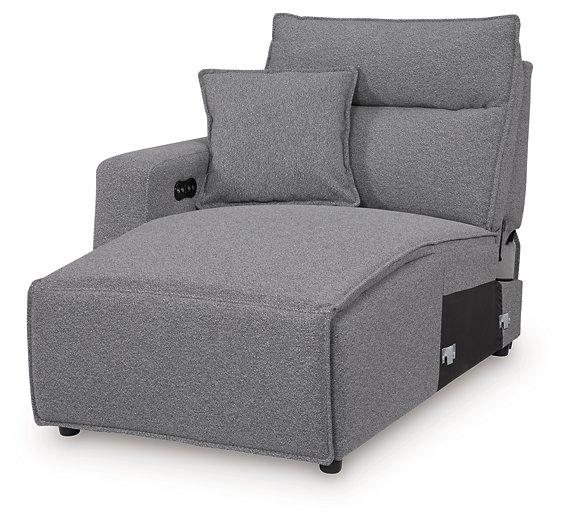 Modmax Power Reclining Sectional with Chaise - Sims Furniture