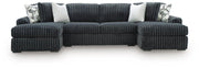 Midnight-Madness Sectional with Chaise - Sims Furniture