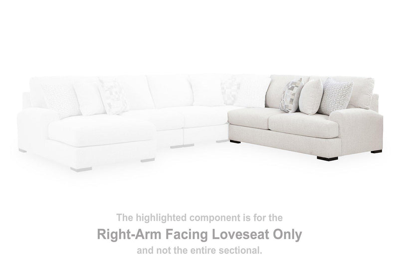 Misty-Lakes Sectional with Chaise - Sims Furniture
