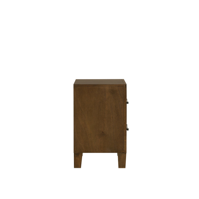 Ballard 2 Drawer Nightstand-Walnut