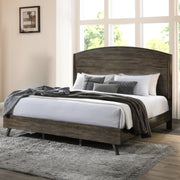 Rex 6/6-6/0 Ek/Wk Headboard, Footboard & Slats-Walnut