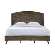 Rex 6/6-6/0 Ek/Wk Headboard, Footboard & Slats-Walnut