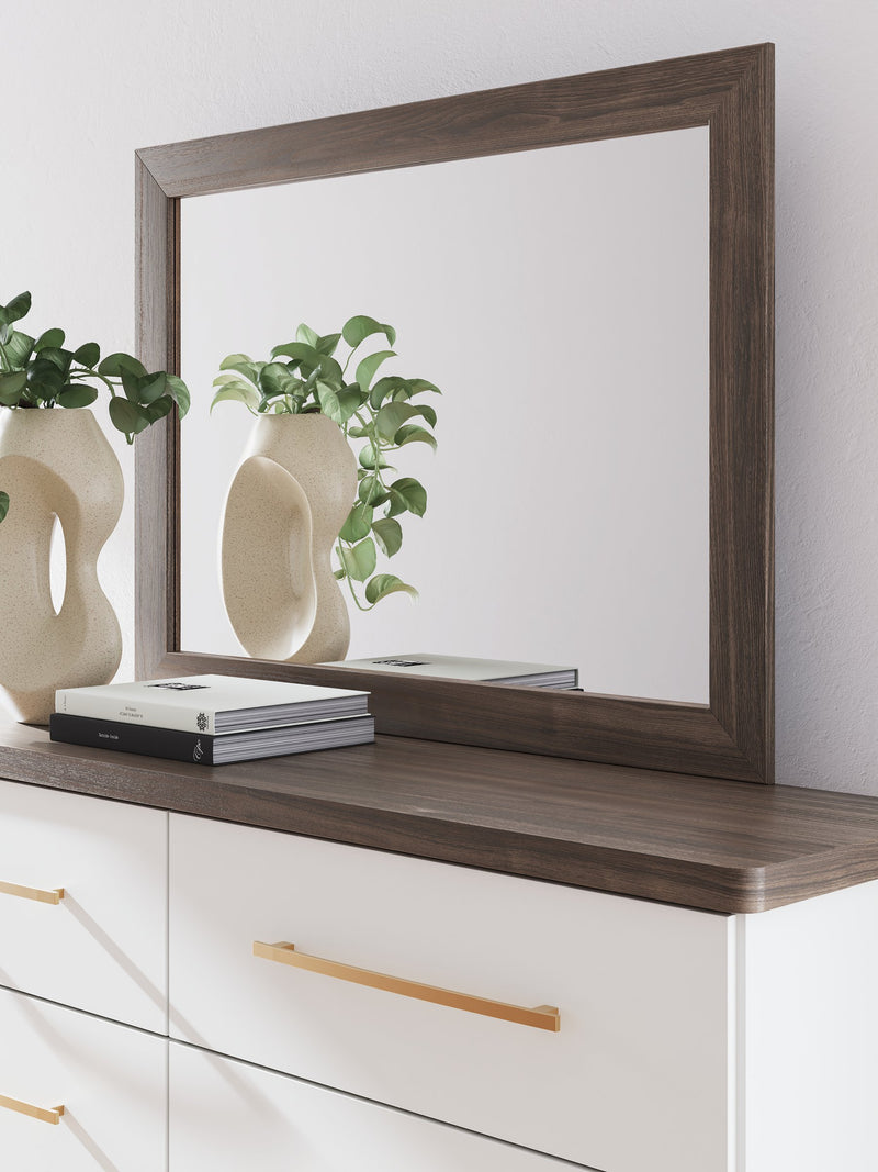Kendanport Dresser and Mirror - Sims Furniture