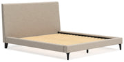 Cielden Upholstered Bed with Roll Slats - Sims Furniture