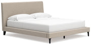 Cielden Upholstered Bed with Roll Slats - Sims Furniture