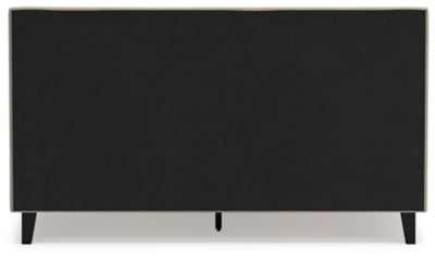 Cielden Upholstered Bed with Roll Slats - Sims Furniture