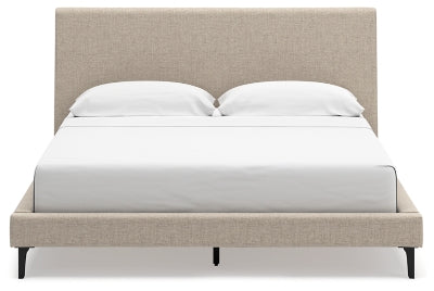 Cielden Upholstered Bed with Roll Slats - Sims Furniture