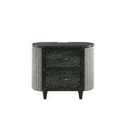 Skyline 2 Drawer Nightstand-Onyx