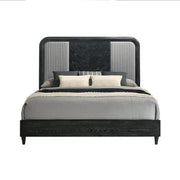 Skyline 6/6-6/0 Ek/Wk Headboard, Footboard & Slat Kit-Onyx