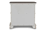 Anastasia Nightstand - Ant. White