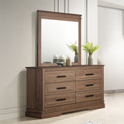 Coventry Hall Mirror-Pecan