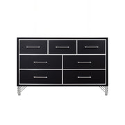 Ava 7 Drawer Dresser-Ebony