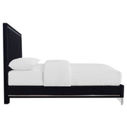Ava 6/0 Wk Headboard, Footboard & Slat Kit-Ebony