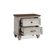 Mariana Nightstand W/Usb-Vintage Creme
