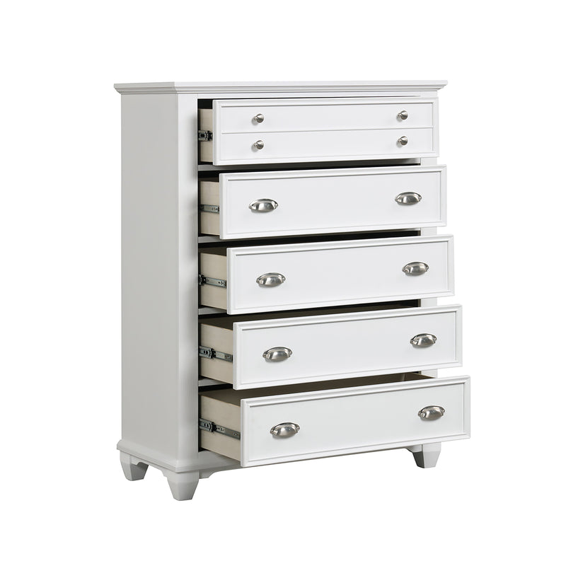 Jamestown Chest- White