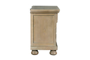 Allegra Nightstand -Pewter