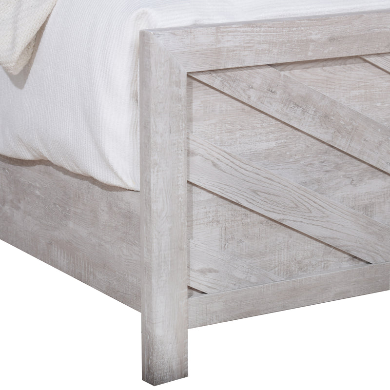 Biscayne 6/6 Ek Hb,Fb, & Slats-Driftwood