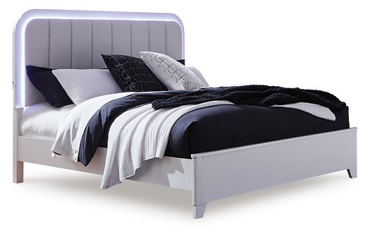 Jarlee Upholstered Bed - Sims Furniture
