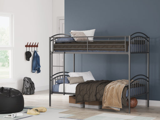 Lanceburg Bunk Bed with Ladder - Sims Furniture