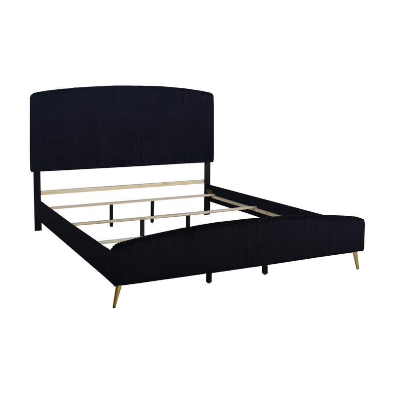 Kailani 6/6 Ek Hb,Fb, & Slats-Black