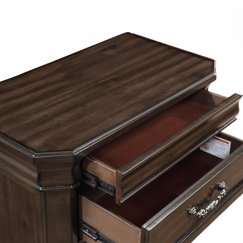 Lyndhurst Nightstand- Walnut