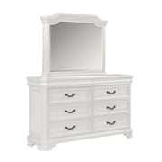 Lyndhurst Landscape Mirror- Vintage White