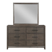 Landon Mirror-Walnut