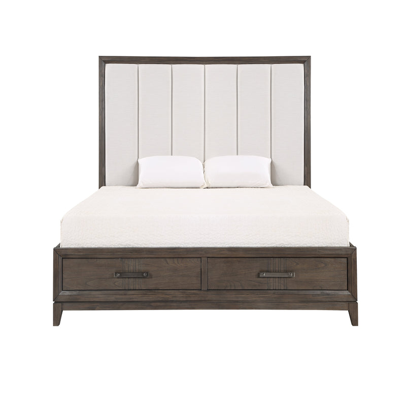 Landon 5/0 Q Headboard-Walnut