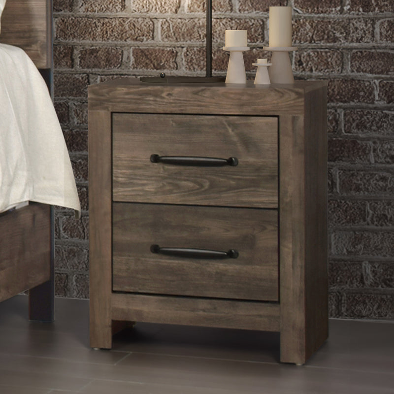 Misty Lodge Nightstand- Greige