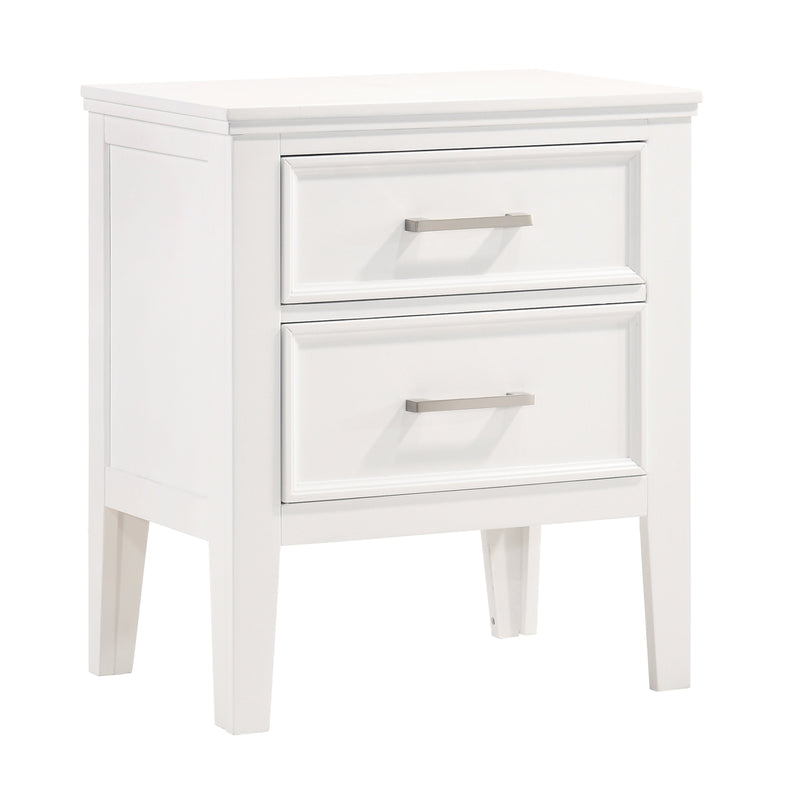 Andover Nightstand-White