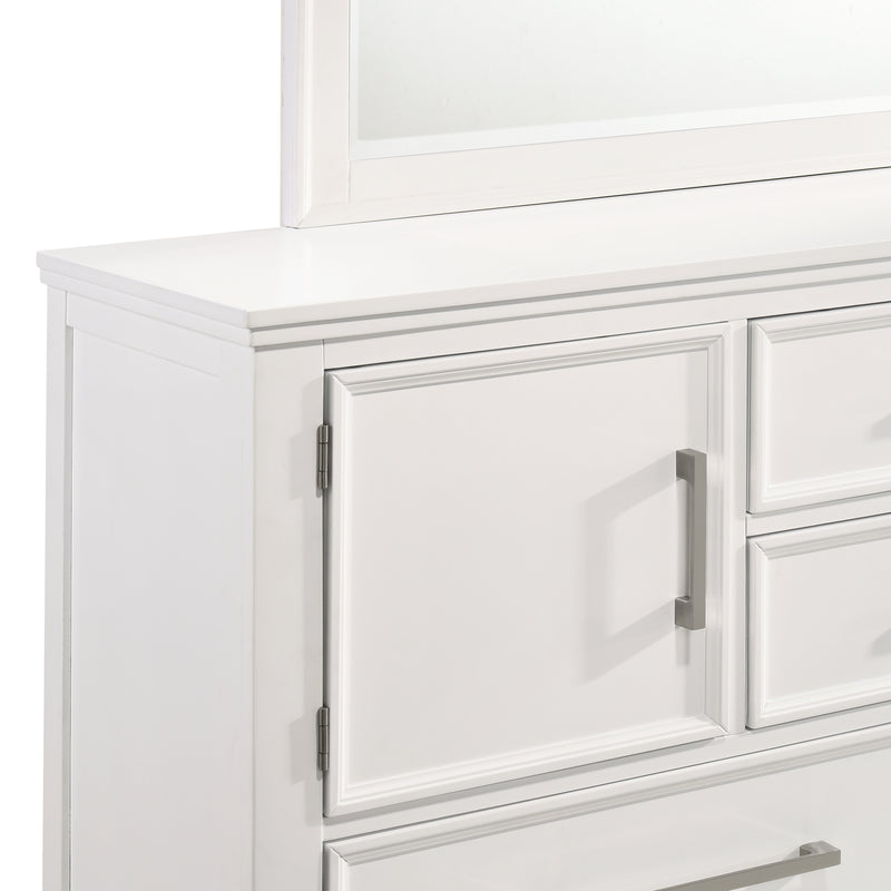 Andover Mirror-White