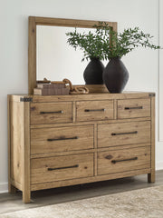 Ridgester Dresser and Mirror - Sims Furniture