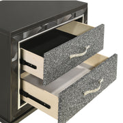 Radiance Nightstand-Black Pearl