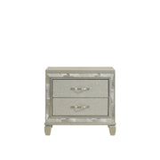 Radiance Nightstand-Silver