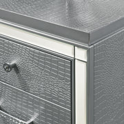 Valentino Dressing Table-Silver