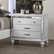 Valentino Nightstand-White