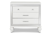 Valentino Nightstand-White