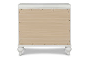Valentino Nightstand-White