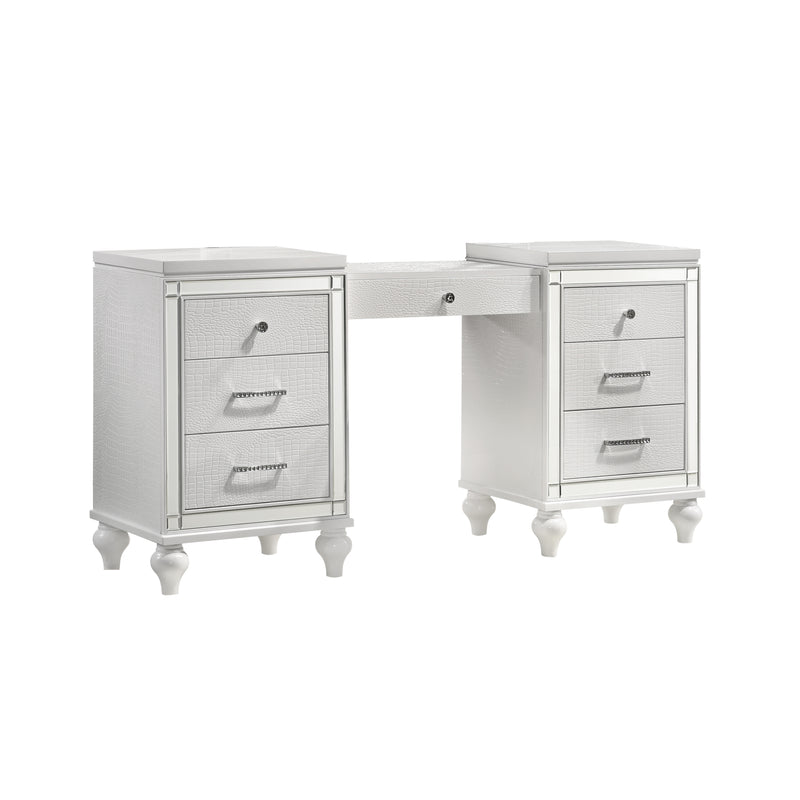 Valentino Dressing Table-White