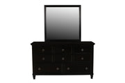 TAMARACK DRESSER- BLACK - Sims Furniture