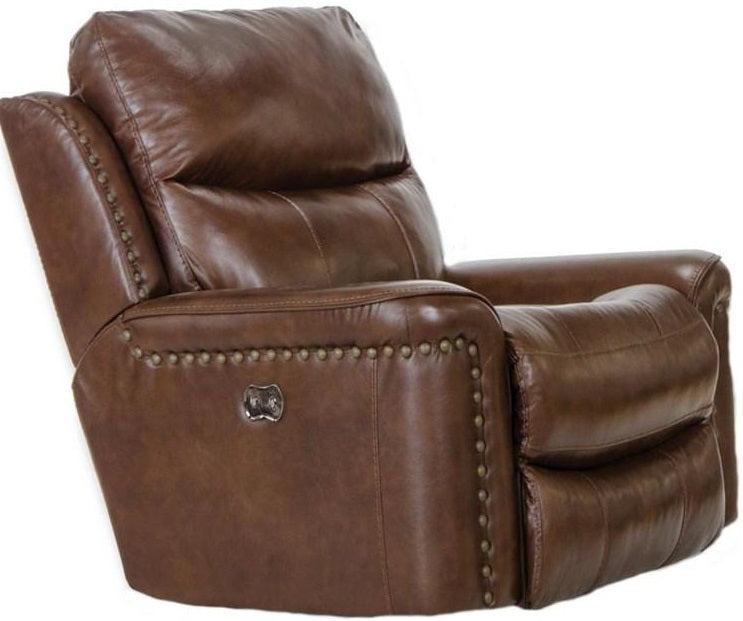Catnapper Ceretti Power Wall Hugger Recliner in Brown
