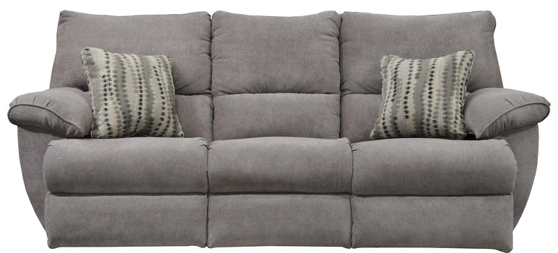 Catnapper Furniture Sadler Lay Flat Reclining Sofa with DDT in Mica