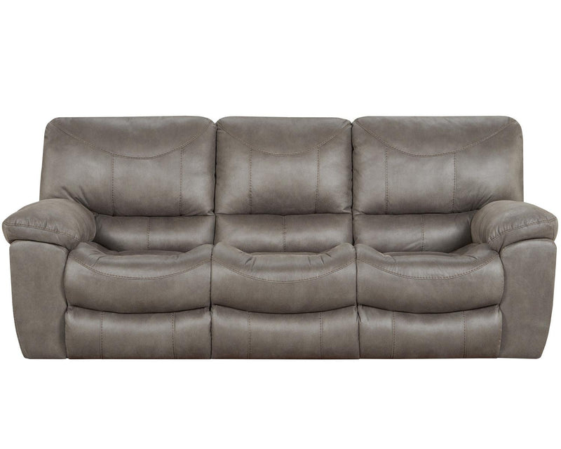 Catnapper Furniture Trent Power Reclining Sofa in Charcoal