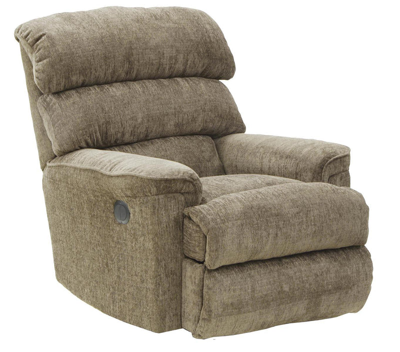 Catnapper Pearson Power Wall Hugger Recliner in Mocha