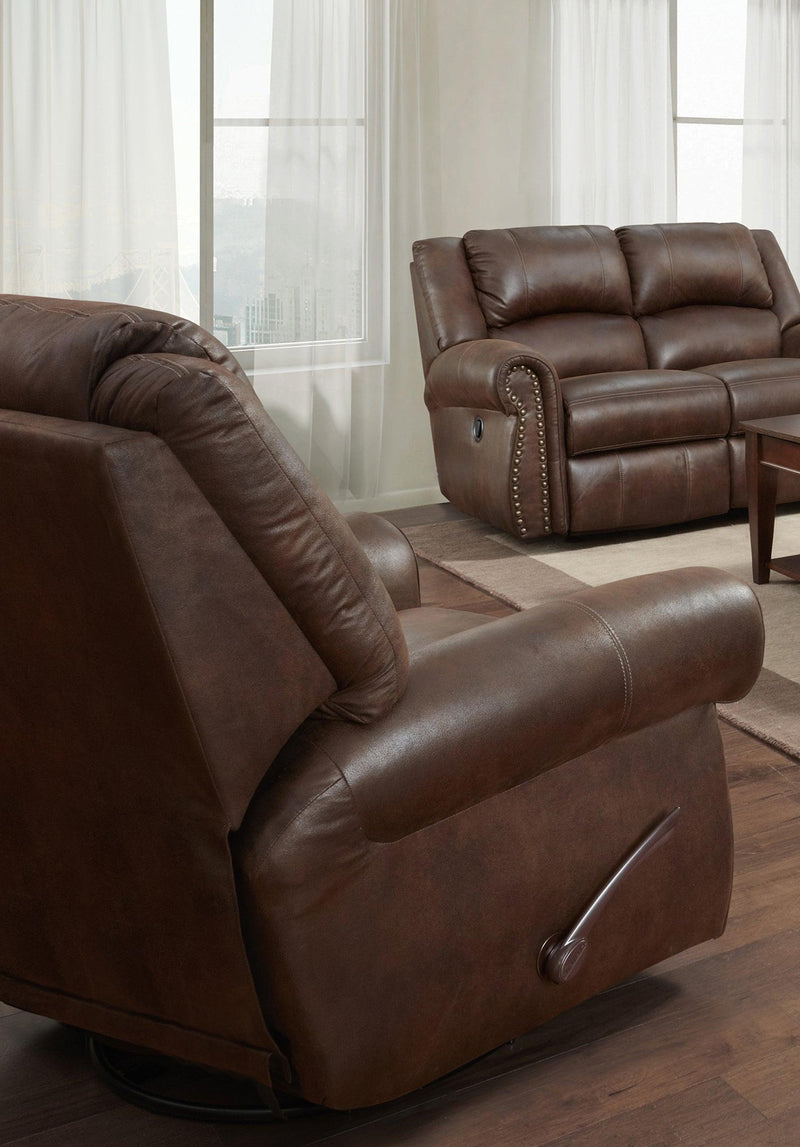 Catnapper Pickett Power Headrest Power Recliner in Walnut 63130-4