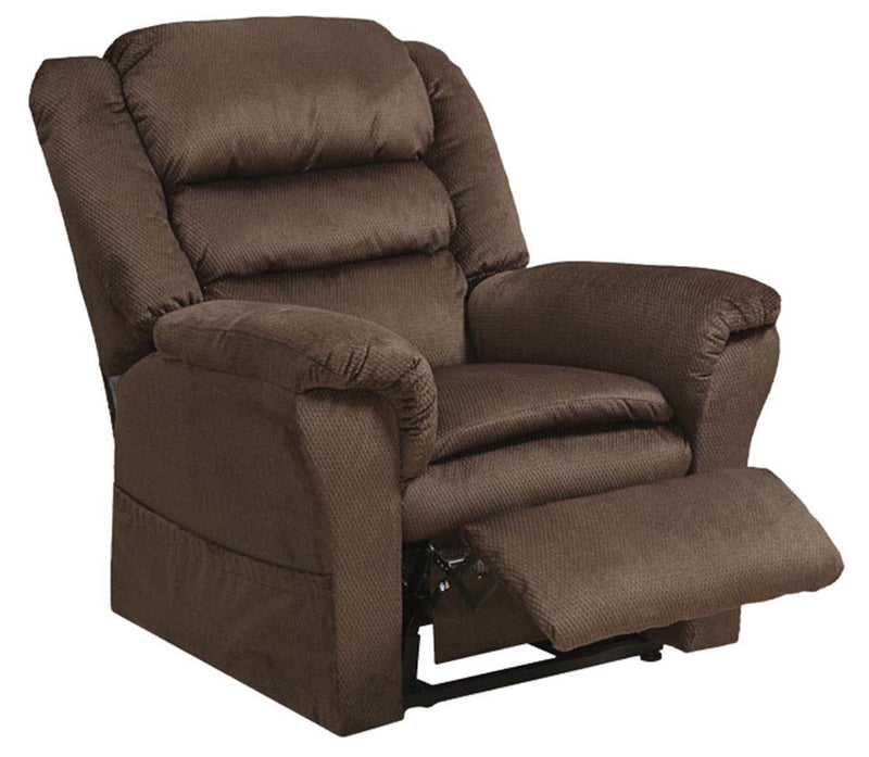Catnapper Preston Power Lift Recliner in Mocha
