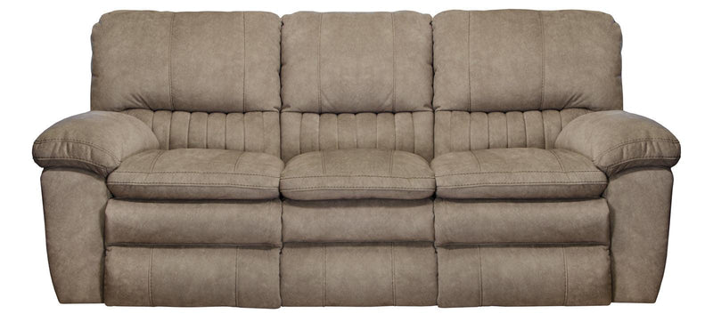 Catnapper Reyes Lay Flat Reclining Sofa in Portabella 2401